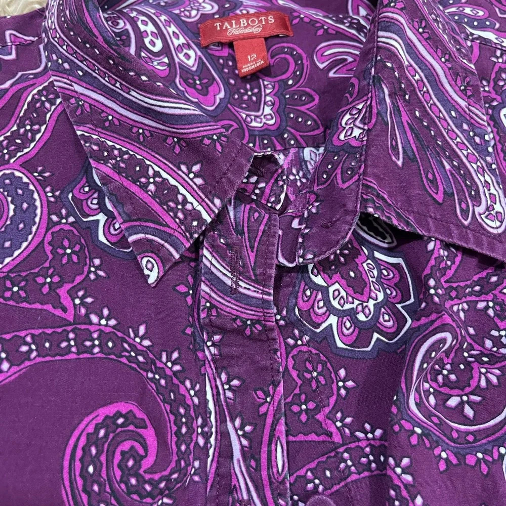 Talbots blouse - Picture 2 of 2